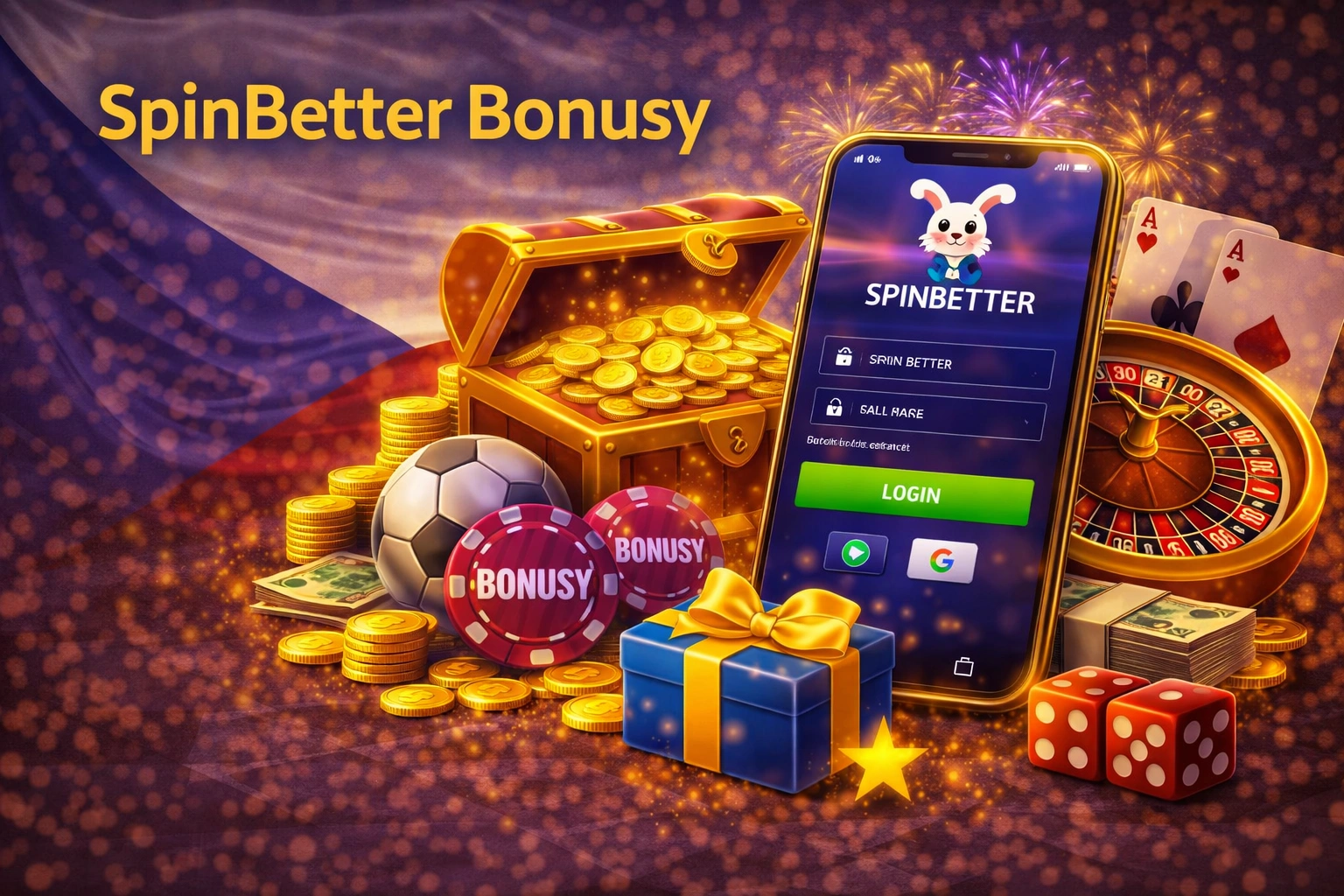 SpinBetter bonusy — uvítací balíček a promo akce